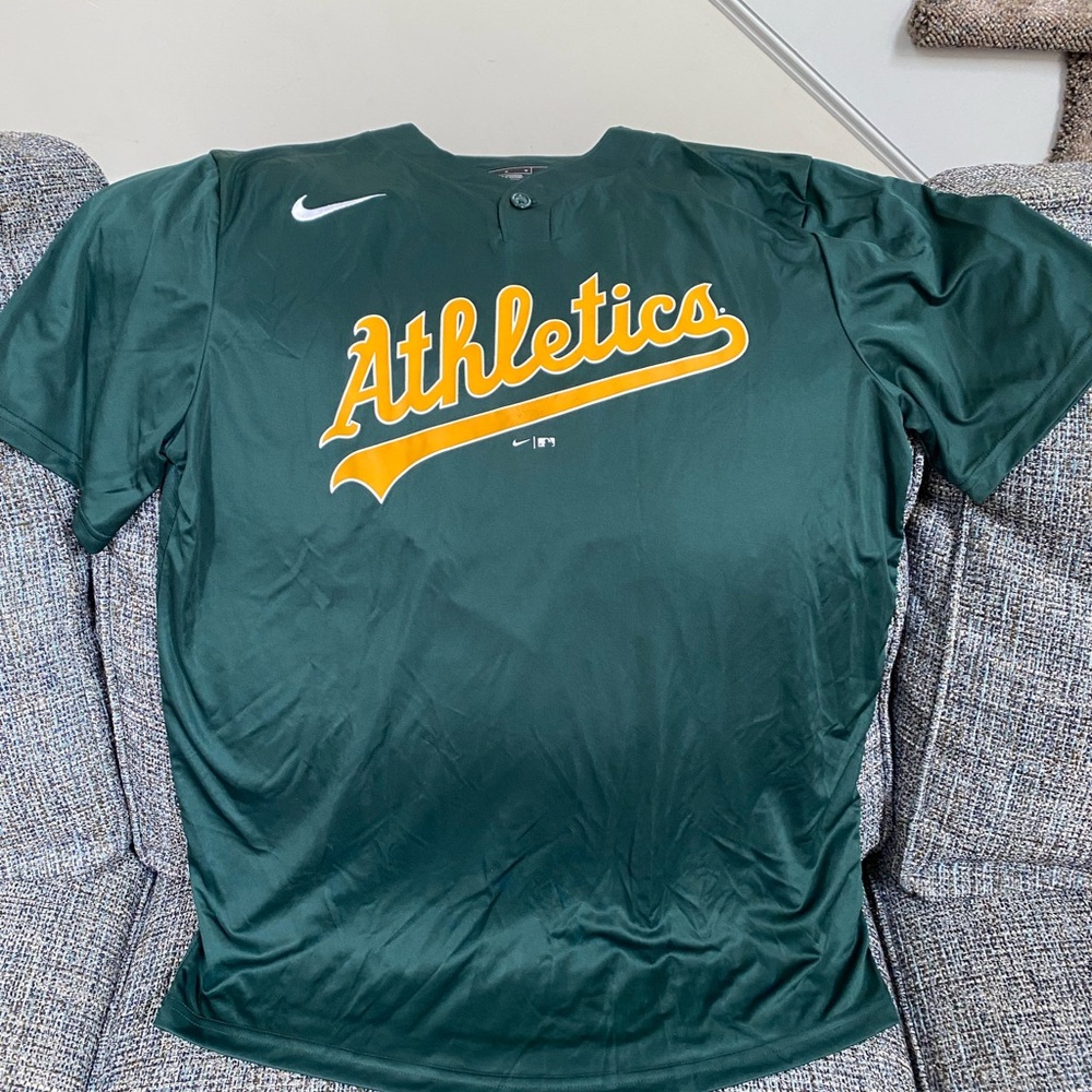 Nike Athletics Baseball Jersey #12, Size Adult M
